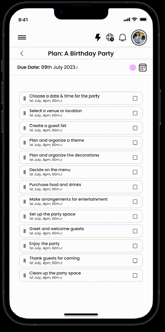 AI project planning and tasks