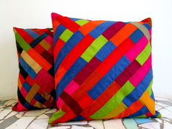 Cushion Cover Bricks Patchwork (CCP)