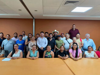 Israel Santillán impulsa trabajo coordinado con autoridades auxiliares