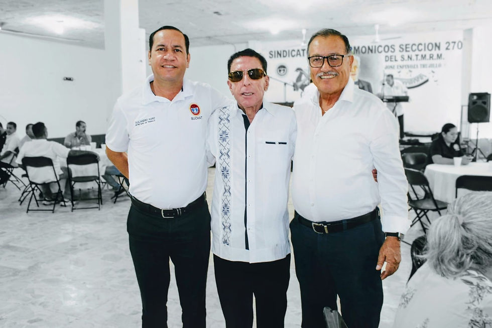 EXHORTA  A LOS LÍDERES SINDICALES ÁLVARO ROLÓN A QUE BAJEN LA INFORMACIÓN  A LOS TRABAJADORES