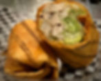 PRESSED ANGRY CHICKEN WRAP