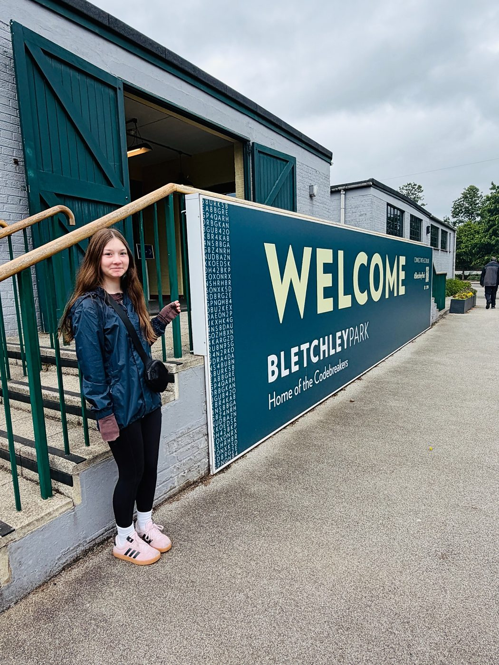 Arriving at Bletchley Park