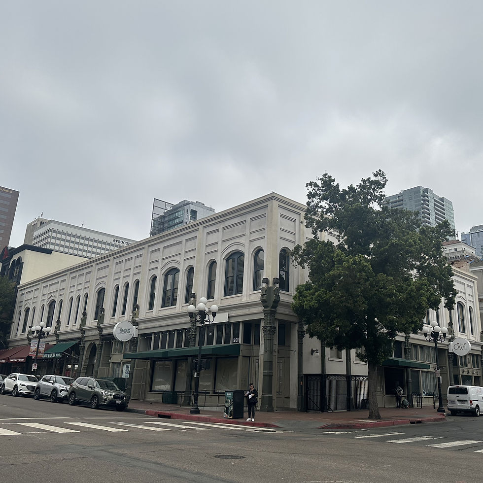 The Lawyer's Block Building As Seen From The Balboa Theatre