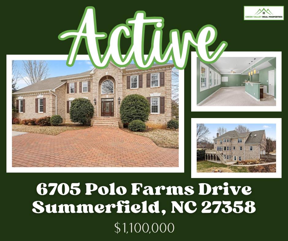 Active! 6705 Polo Farms Drive!