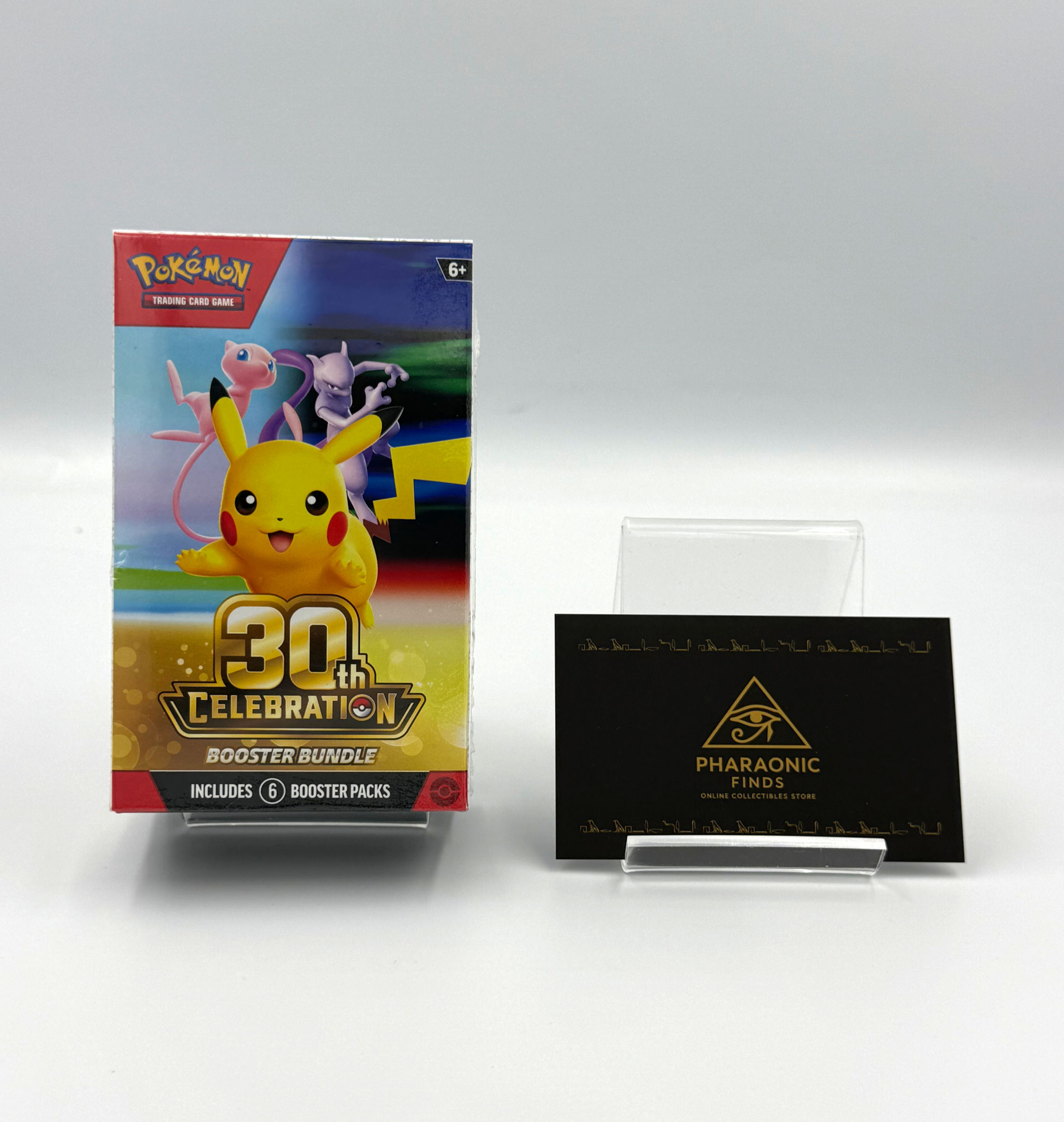 Pokemon TCG 30th Anniversary Celebration Booster Bundle sealed six packs Australia PF