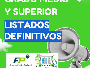 Admisión Grado Medio y Superior