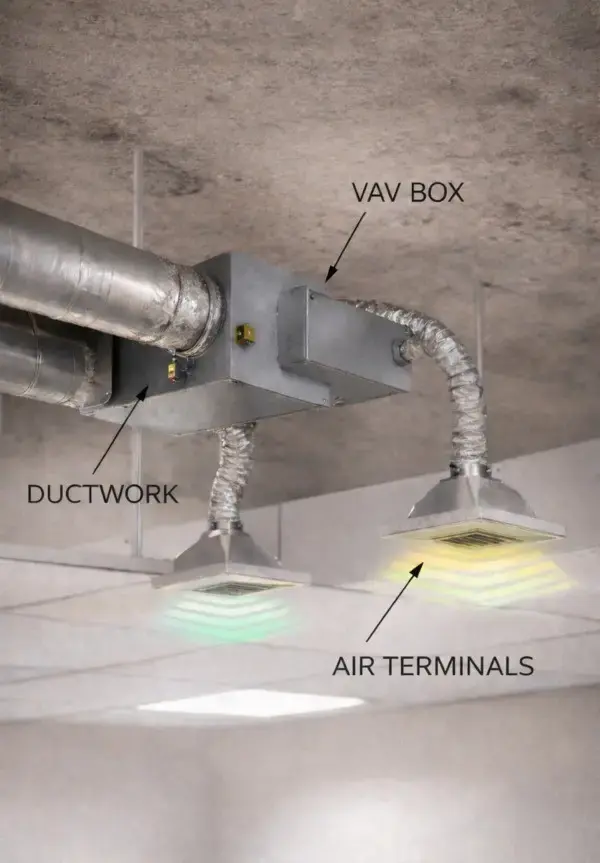 VAV system diagram