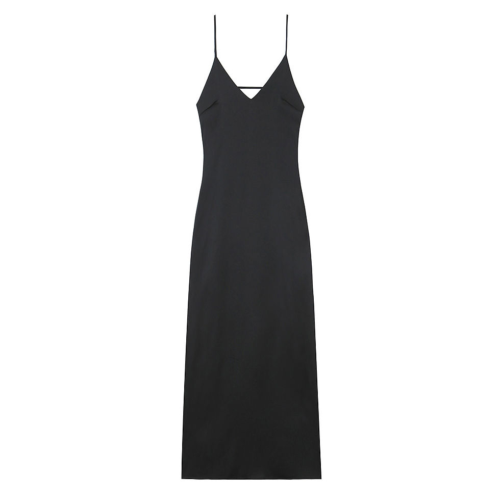Thumbnail: Buttercream Satin Slip Dress