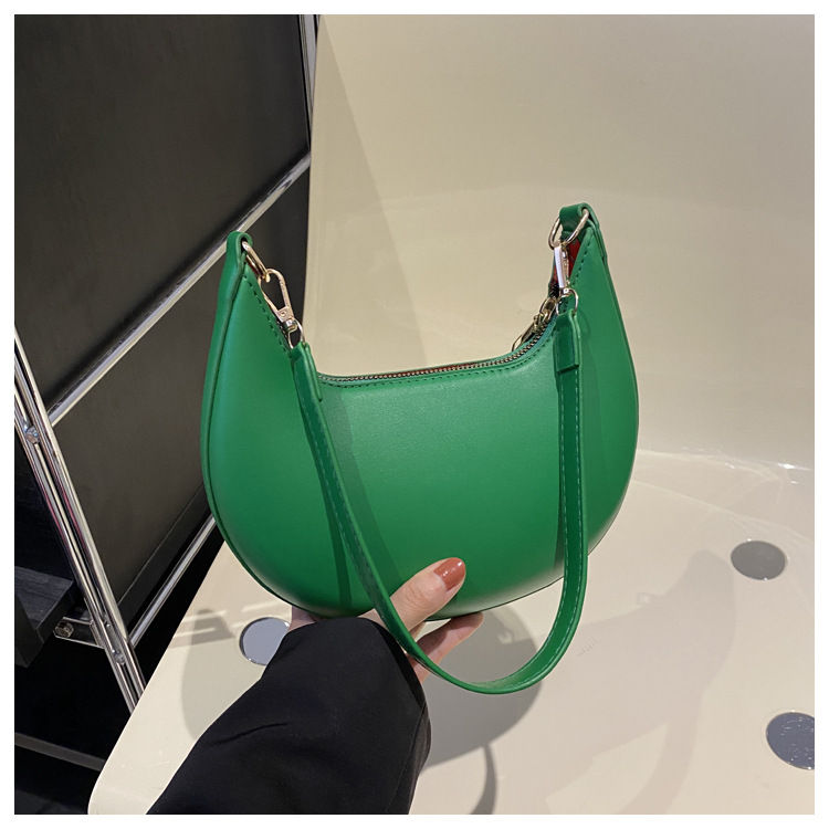 Thumbnail: Luna Curve Shoulder Bag – Espresso