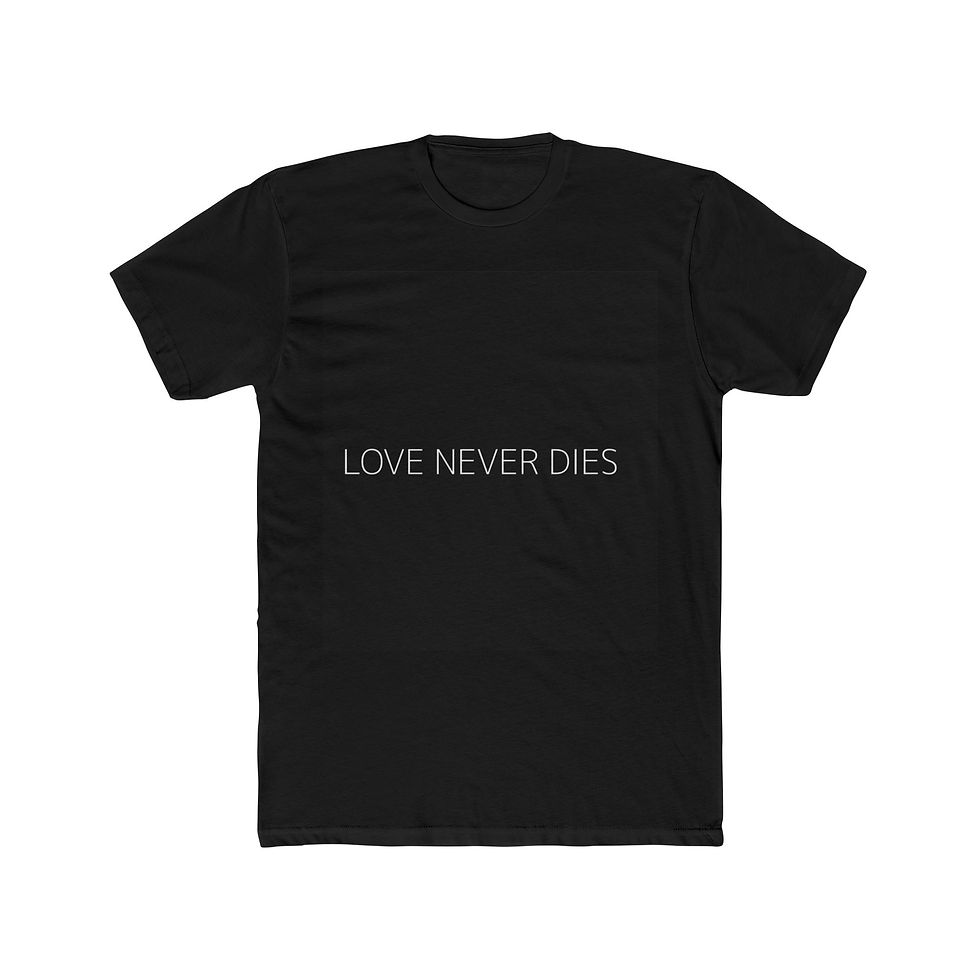 Thumbnail: Love Never Dies Gothic Tee