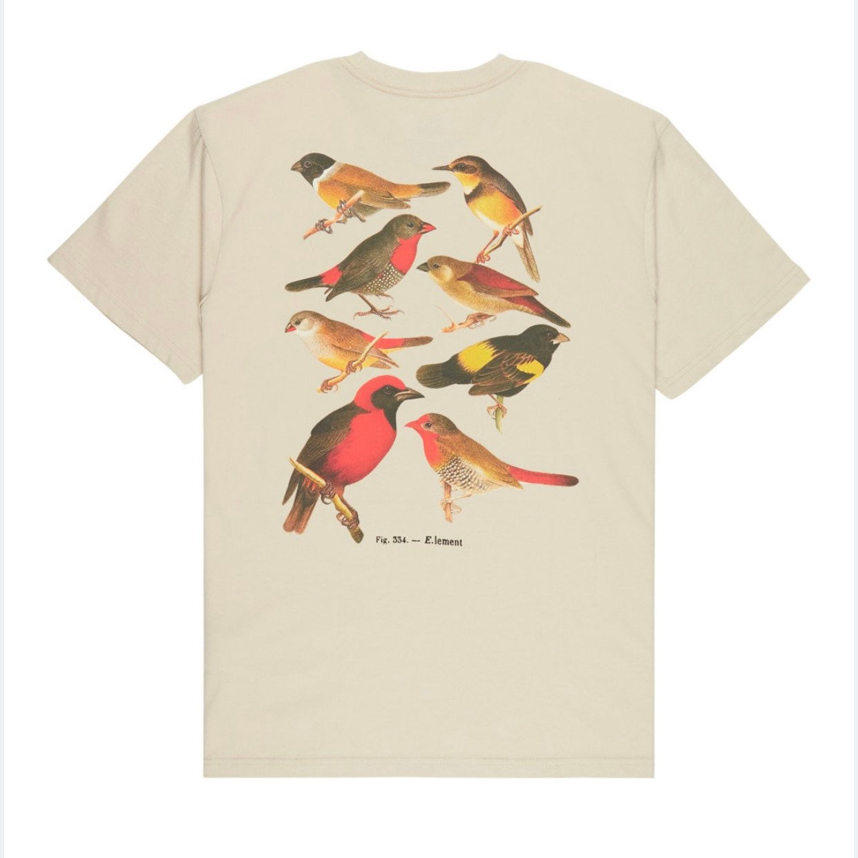 ELEMENT - ORNI T-SHIRT OAT MILK
