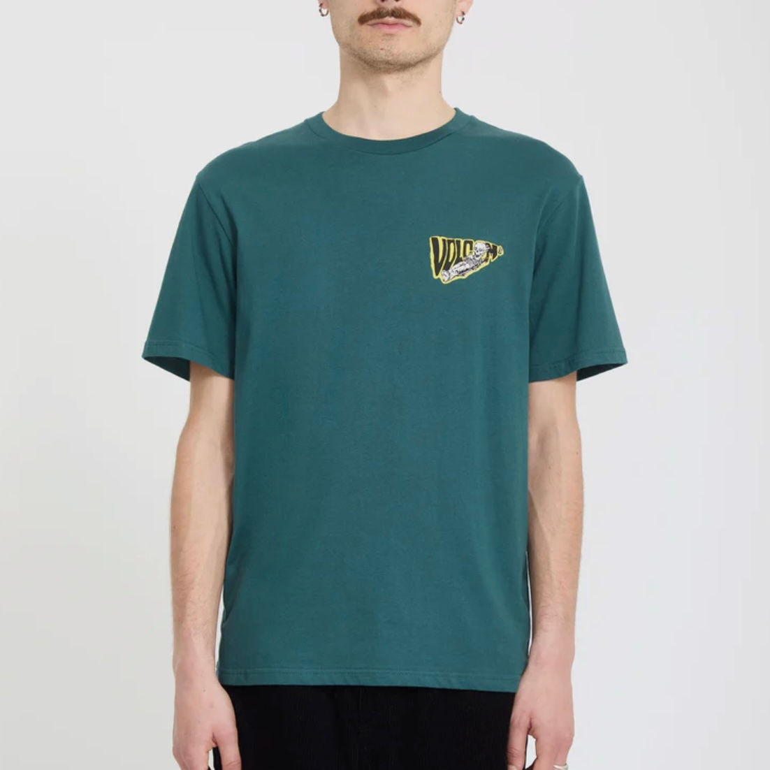 VOLCOM - ALIX COFFIN T-SHIRT RIFLE GREEN