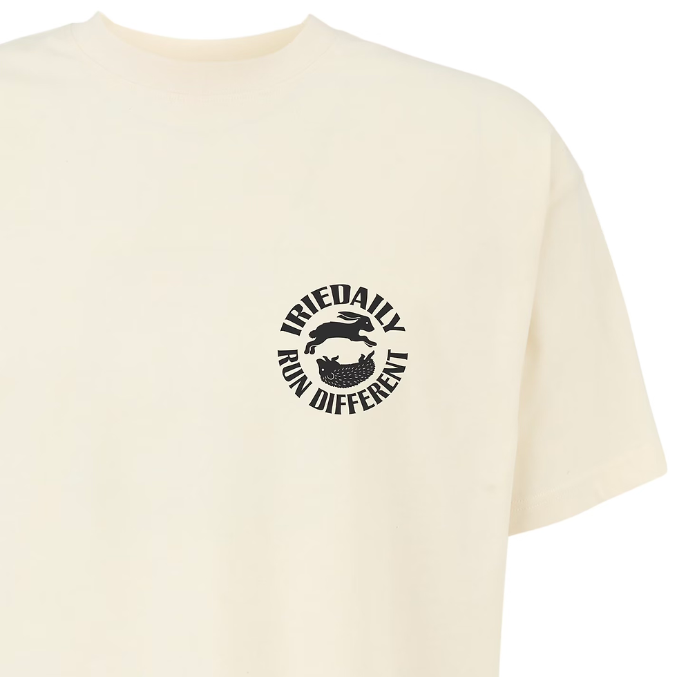 Miniatura: IRIEDAILY - RUN DIFFERENT T-SHIRT UNDYED