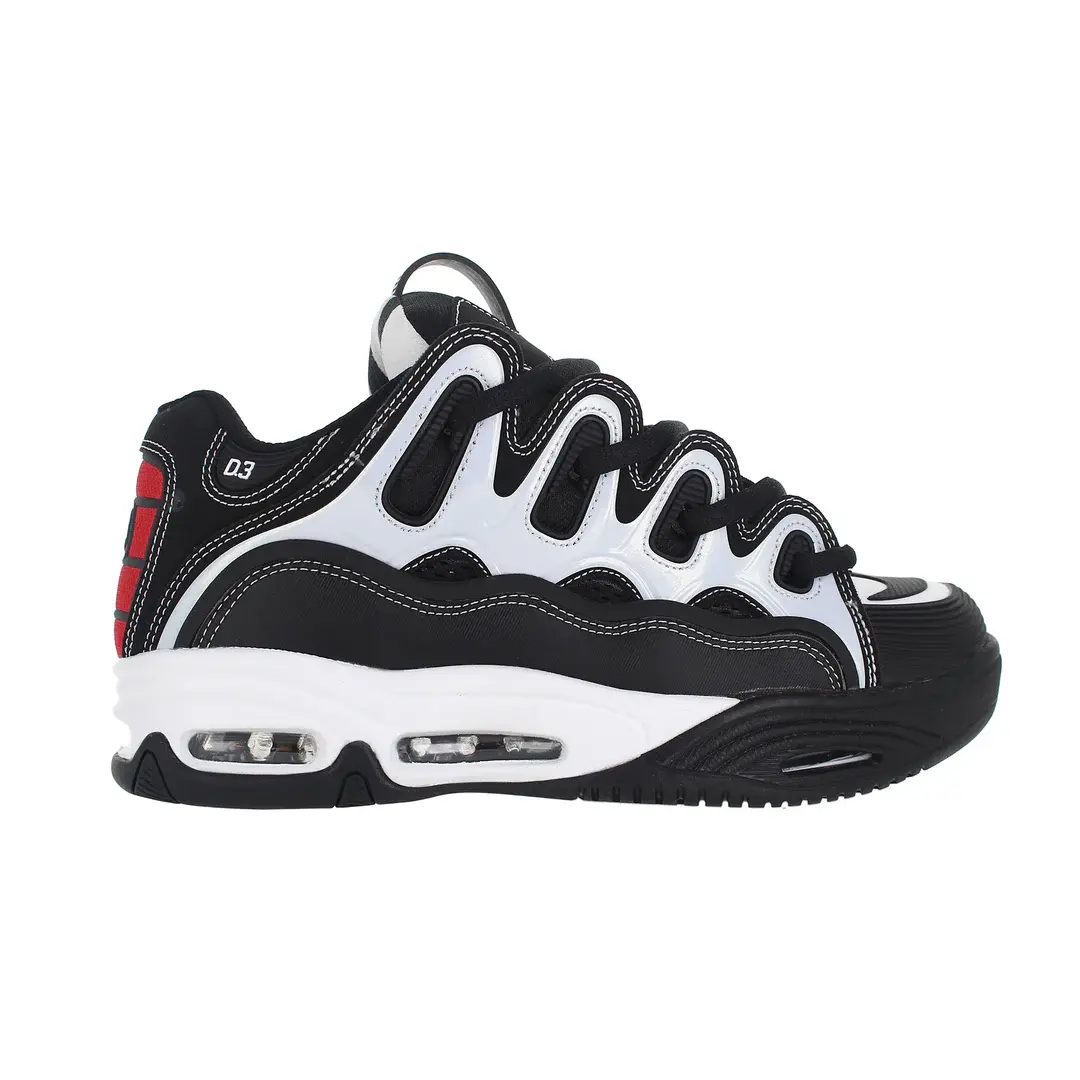 OSIRIS D3 2001 BLACK/WHITE/RED