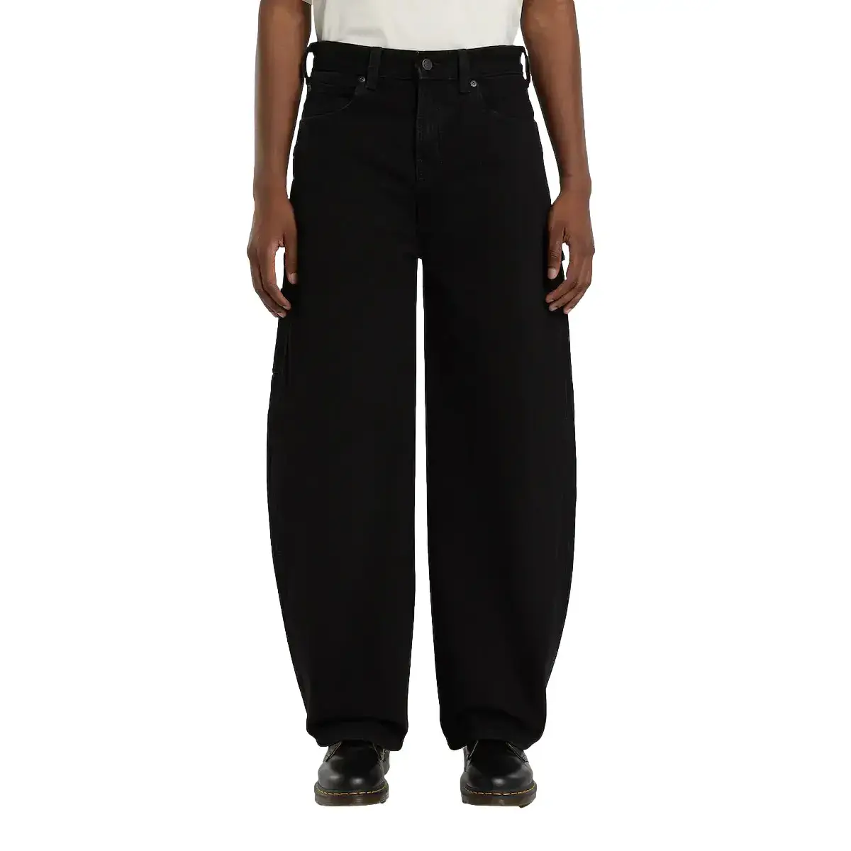 DICKIES - 998 BAGGY BARREL CARPENTER JEANS BLACK