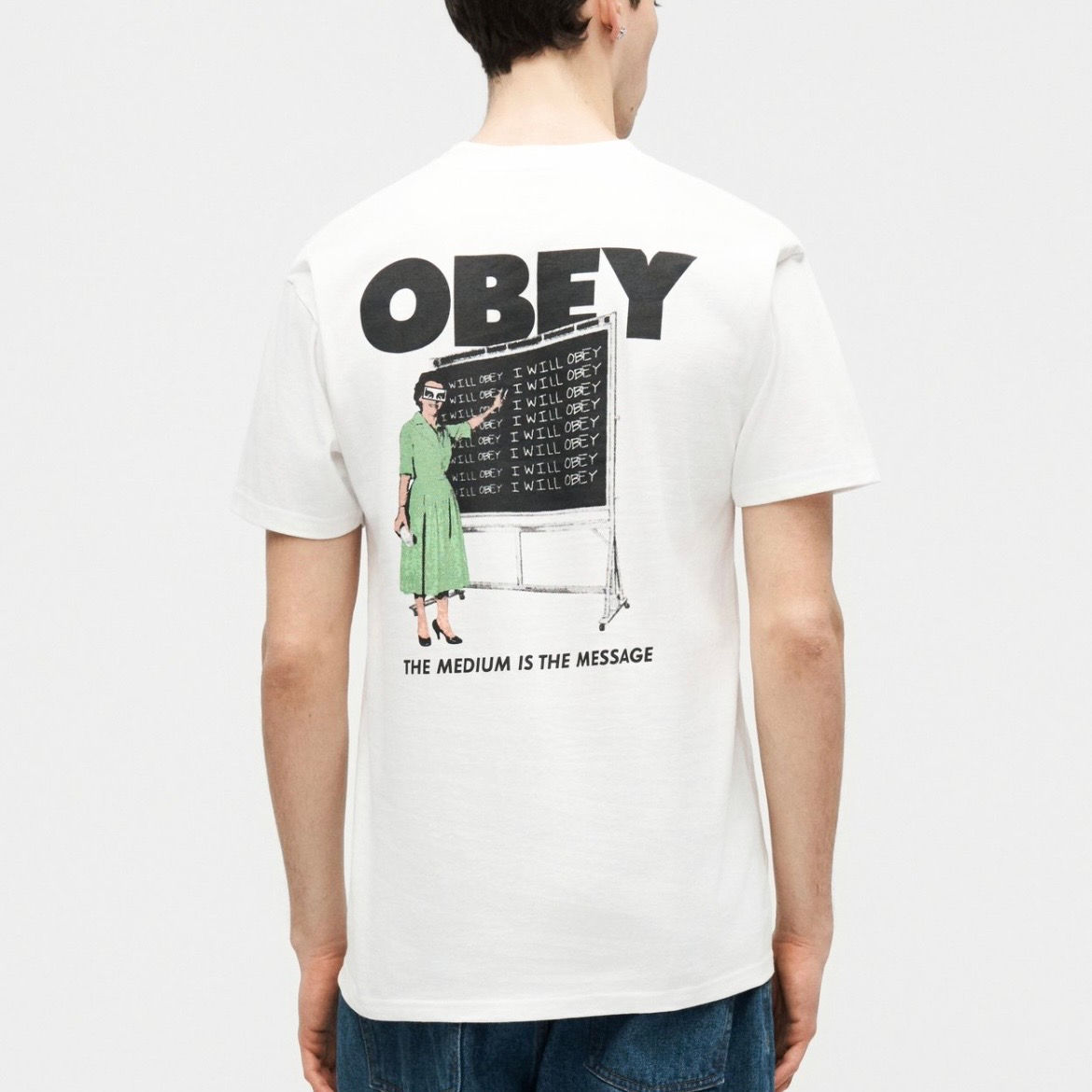 OBEY - I WILL OBEY T-SHIRT WHITE