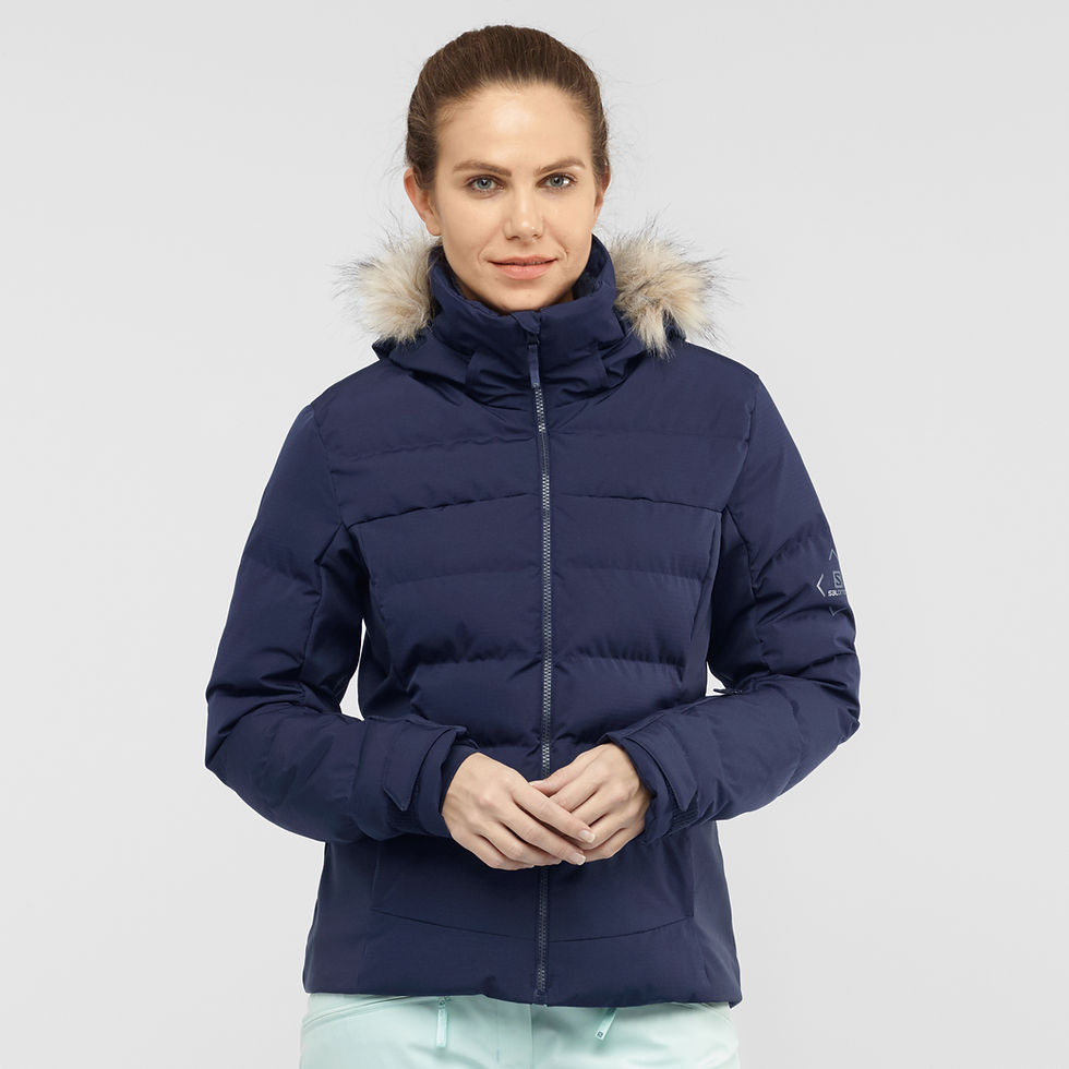 Thumbnail: Salomon Stormcozy Jacket W Night Sky