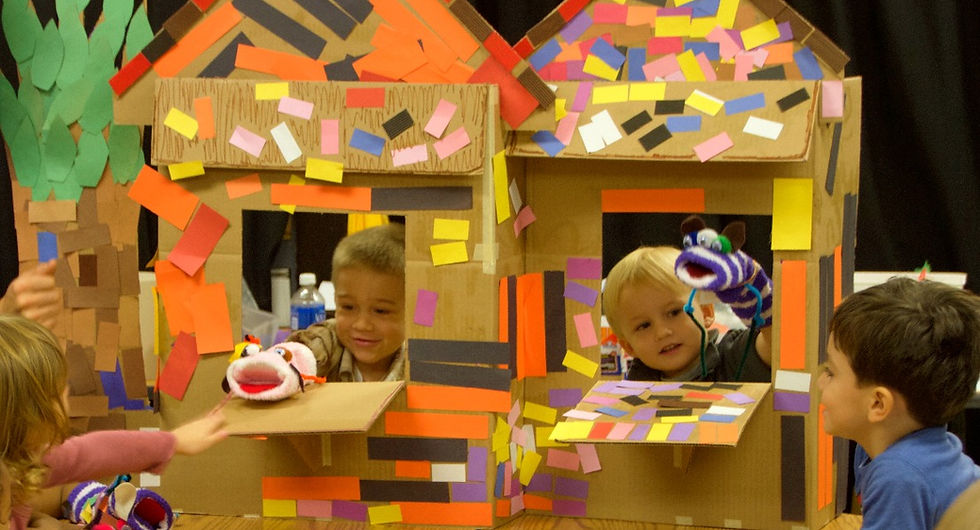 puppet shows in the classroom