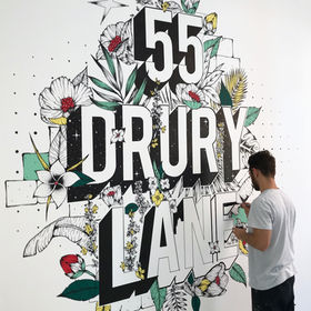 hand painted signs lettering murals artwork