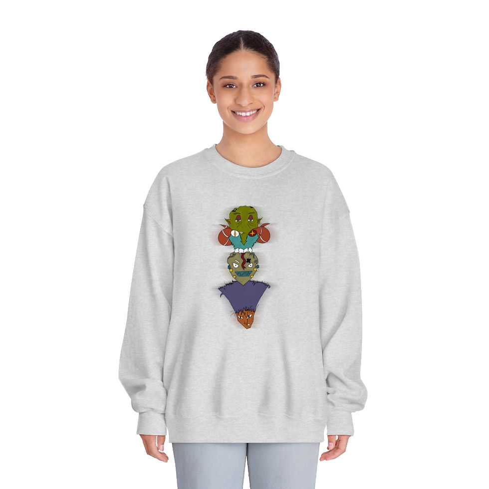 Thumbnail: TotemSoul - Unisex DryBlend® Crewneck Sweatshirt