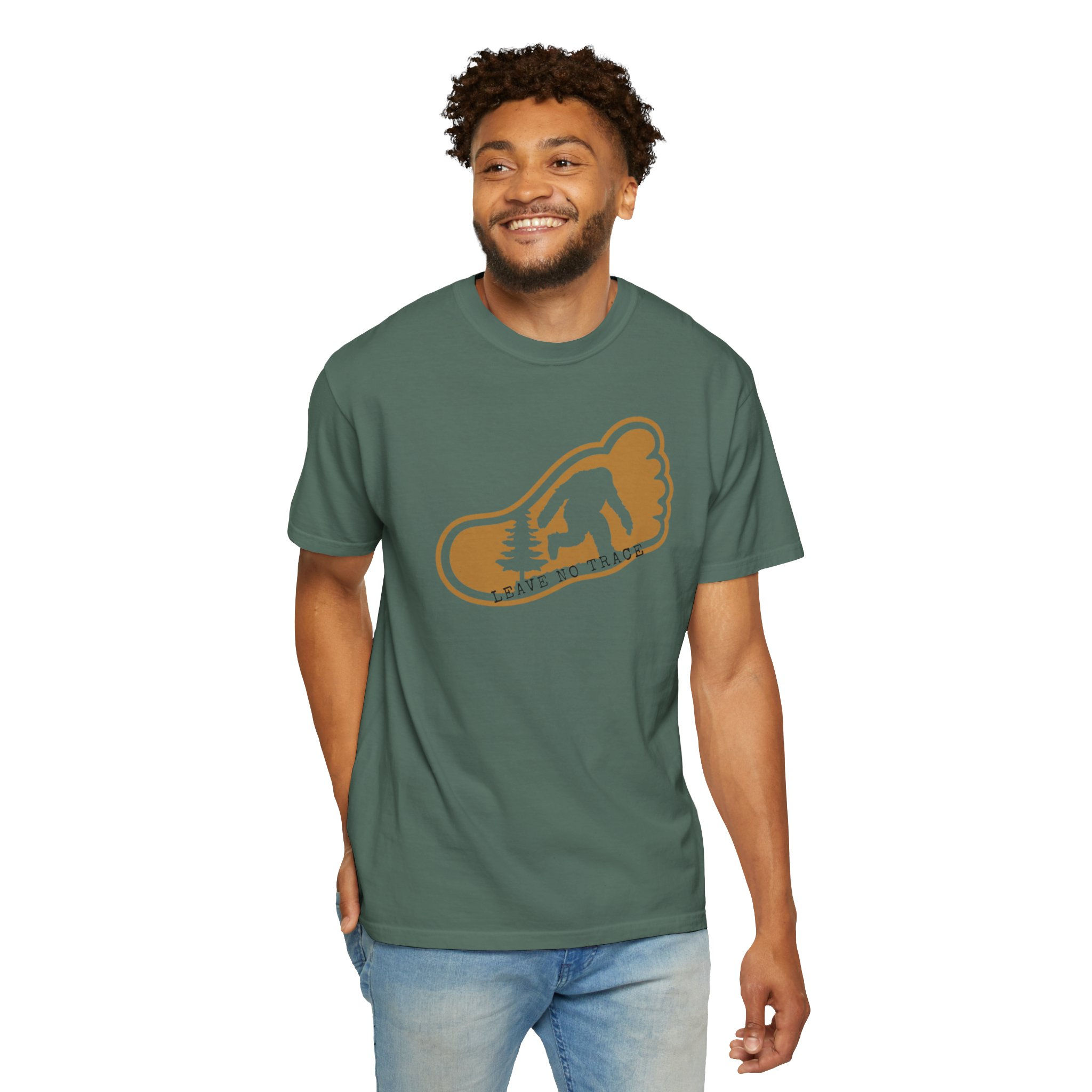 'Leave No Trace' Sasquatch- Graphic Tee