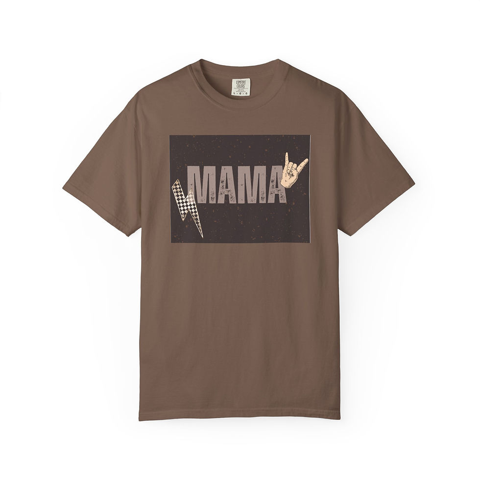 Thumbnail: Mama- Rock on T-shirt