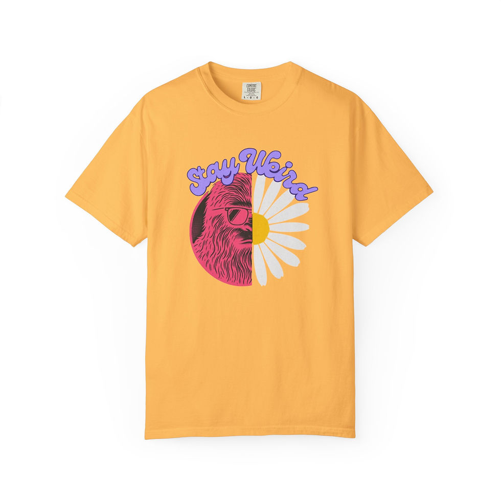Thumbnail: Stay Weird Sasquatch Graphic T-Shirt