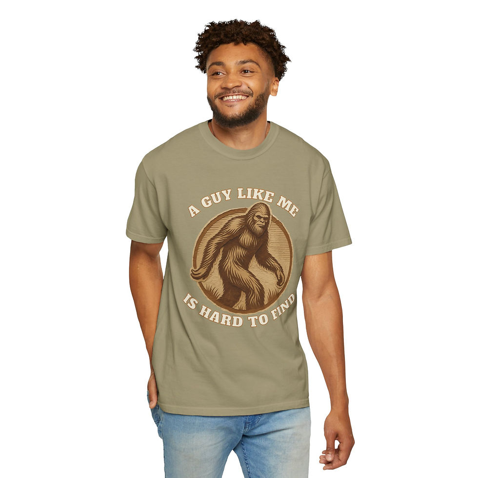 Thumbnail: "A Guy Like Me Is Hard to Find" Vintage Sasquatch Tee