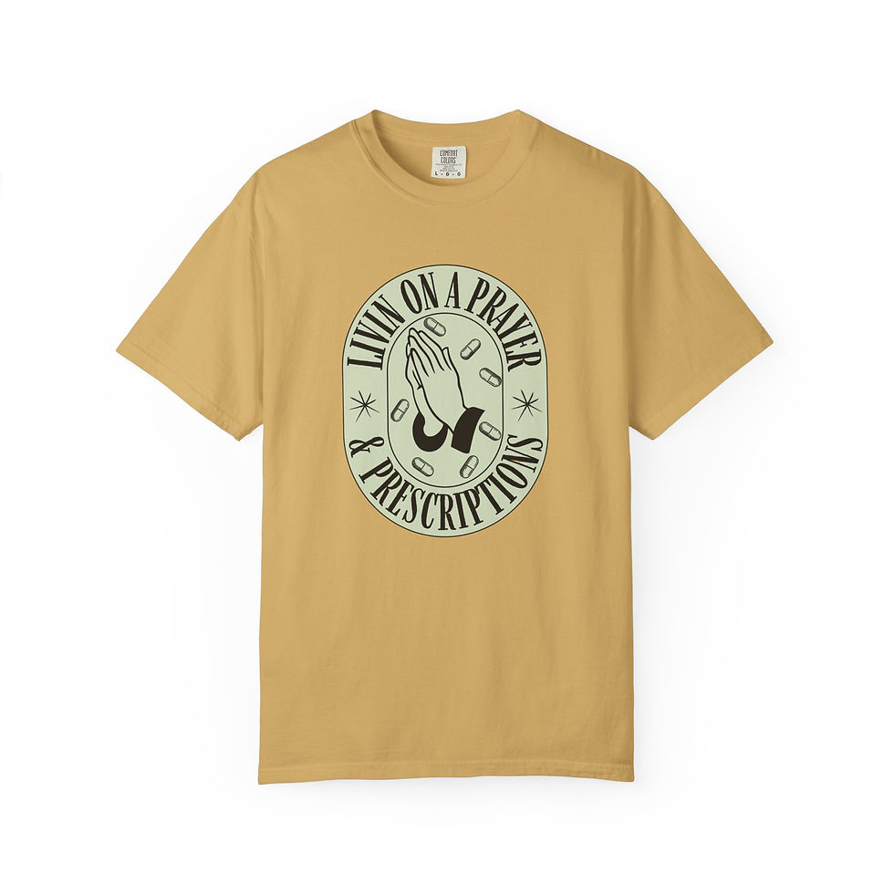 Thumbnail: Livin on a Prayer & Prescriptions T-shirt