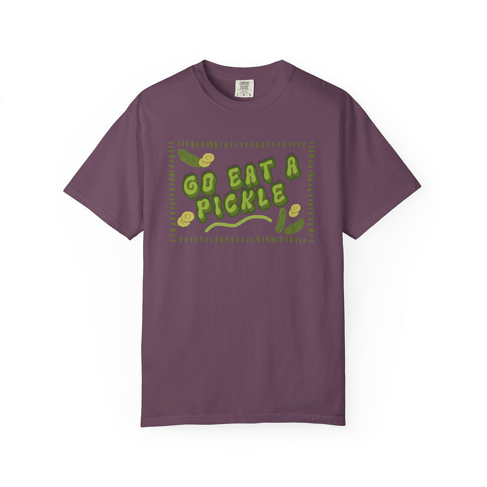 Thumbnail: Go Eat a Pickle Graphic T-Shirt