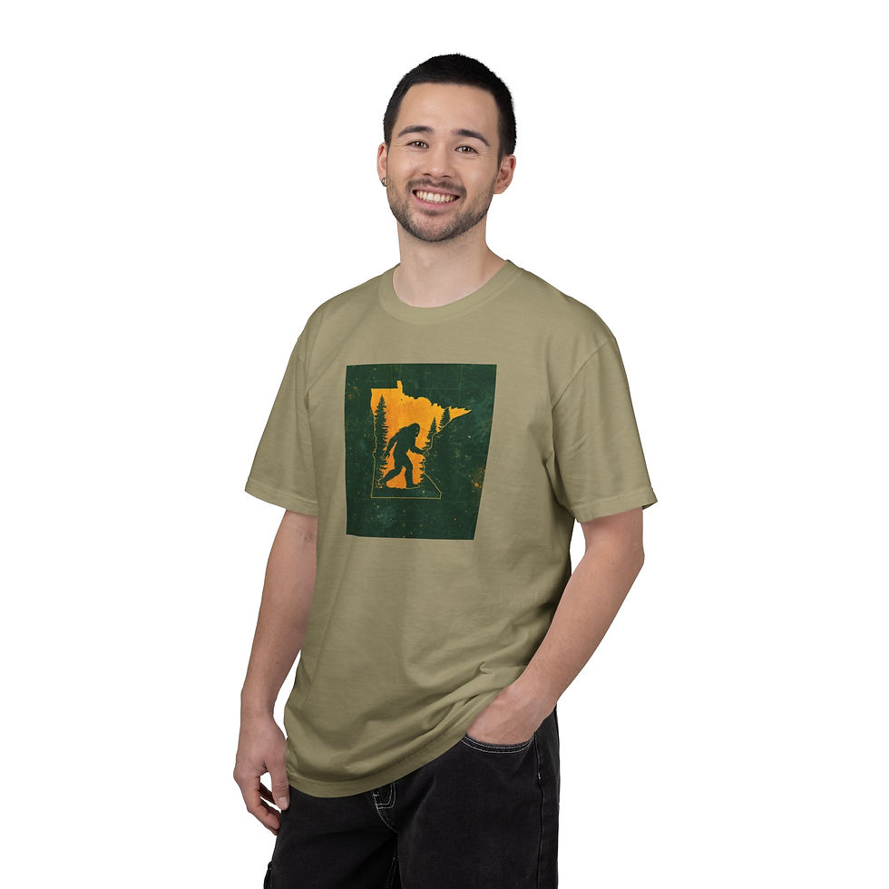 Thumbnail: Sasquatch MN Map T-shirt
