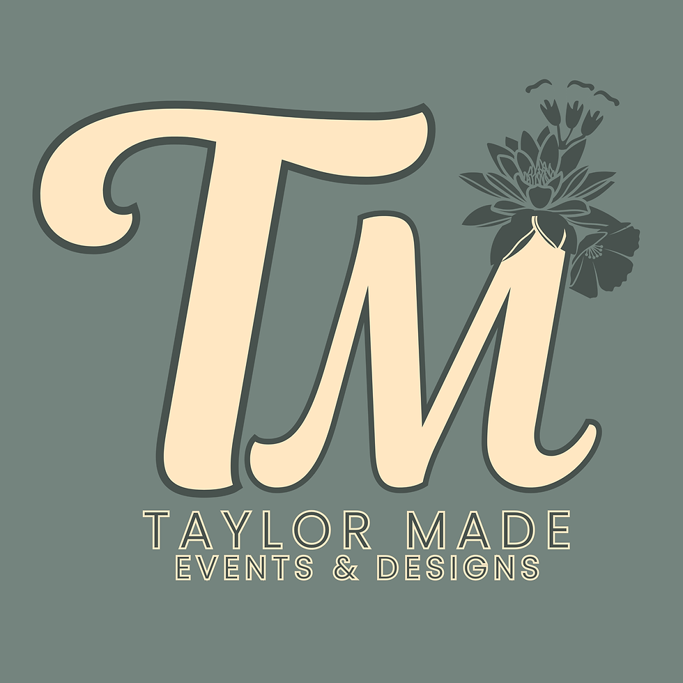 Taylor Made Events & Designs Logo