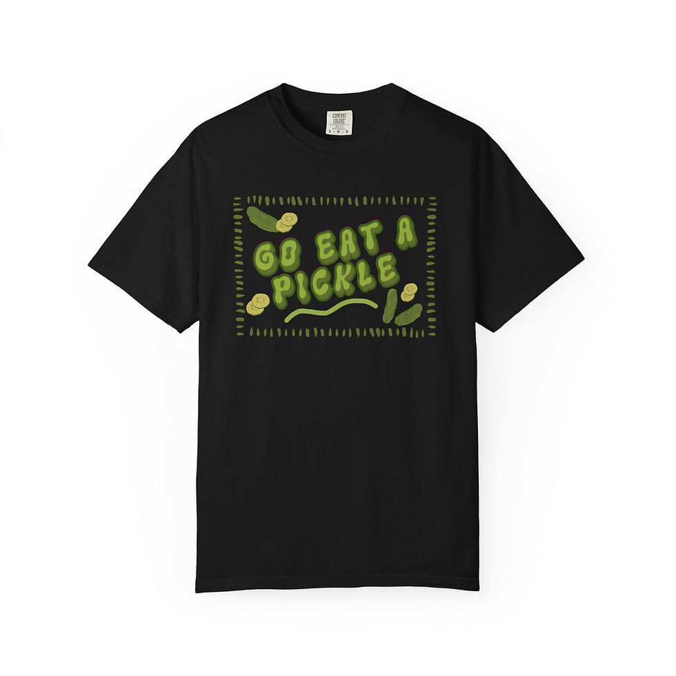 Thumbnail: Go Eat a Pickle Graphic T-Shirt