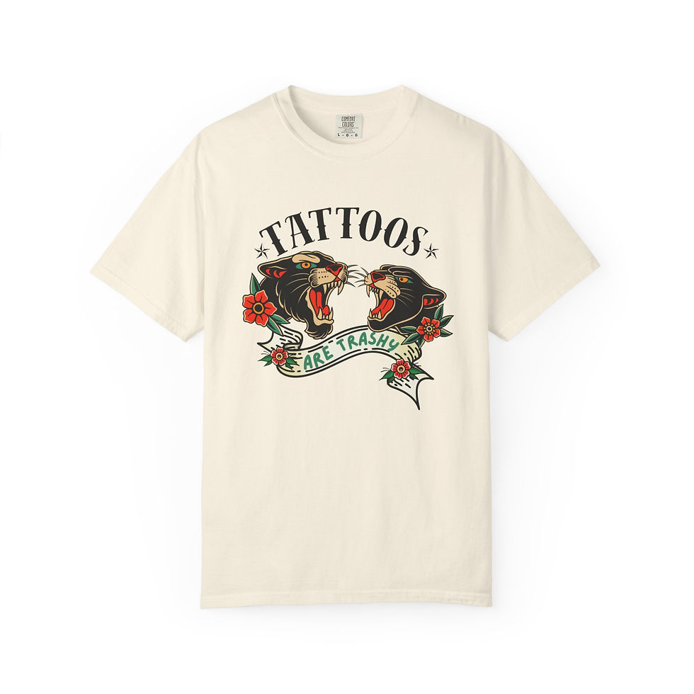 Thumbnail: Tattoos are Trashy T-shirt