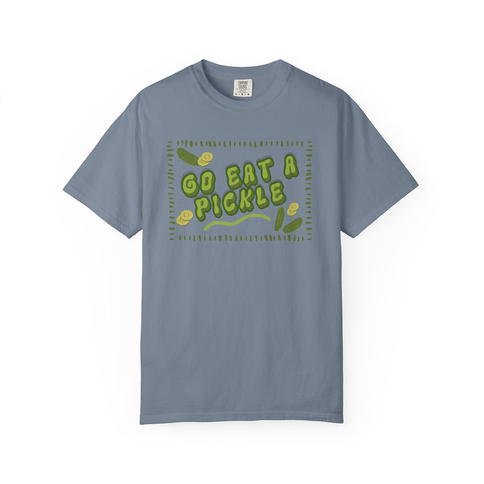 Thumbnail: Go Eat a Pickle Graphic T-Shirt