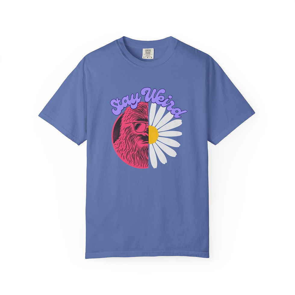 Thumbnail: Stay Weird Sasquatch Graphic T-Shirt