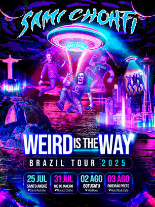 Após sucesso de turnê no primeiro semestre, Sami Chohfi retorna para o Brasil com a “Weird is the Way Tour”
