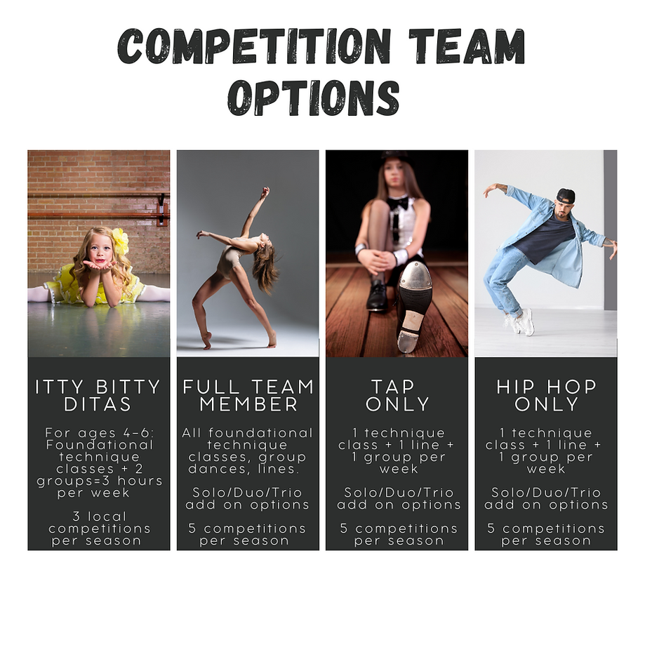 Competition Dance Programs in Auburn Indiana