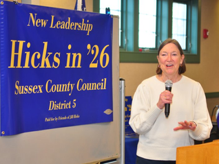 Hicks announces run for Sussex County Council seat
