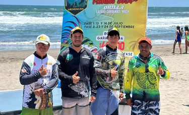 *Invita Compesca a participar en torneo de pesca deportiva en Lázaro Cárdenas*