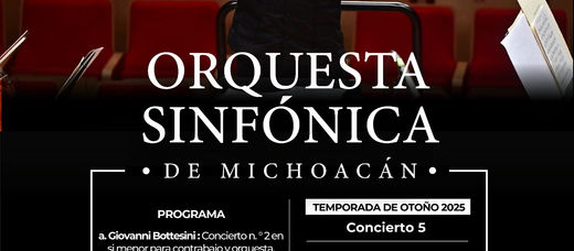 *Osidem interpretará a Bottesini y Shostakovich en su quinto concierto de temporada*