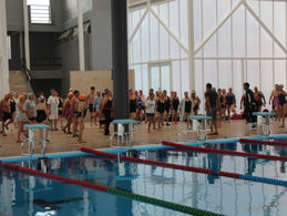 Michoacanos estrenan Alberca Olímpica “Aquiles Serdán”