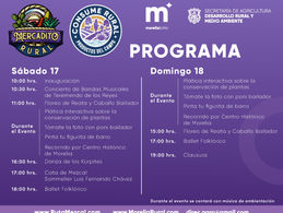 Más de 200 productores, presentes en Mercadito Rural