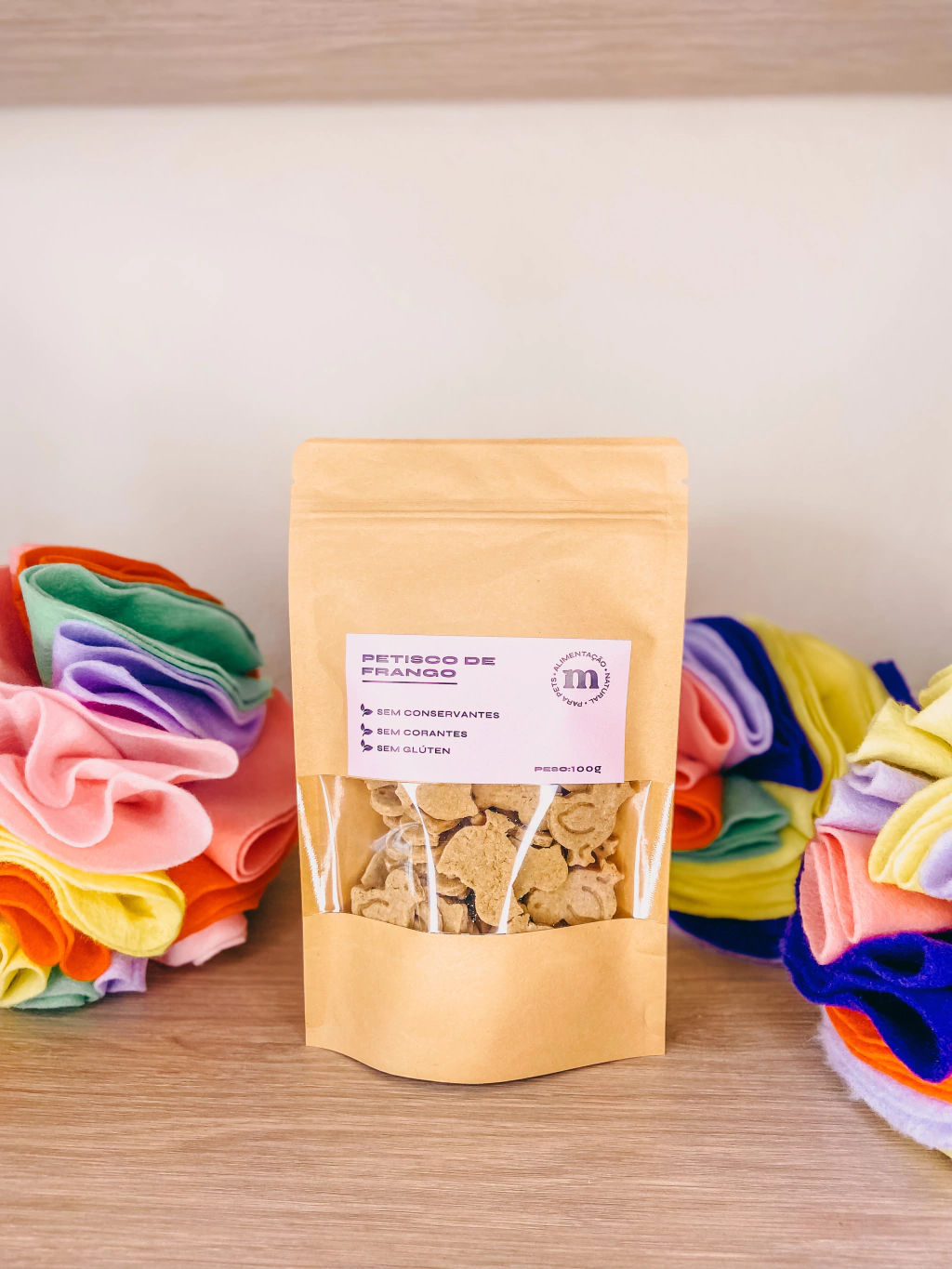 Biscoito Natural de Peito de Frango - 100g