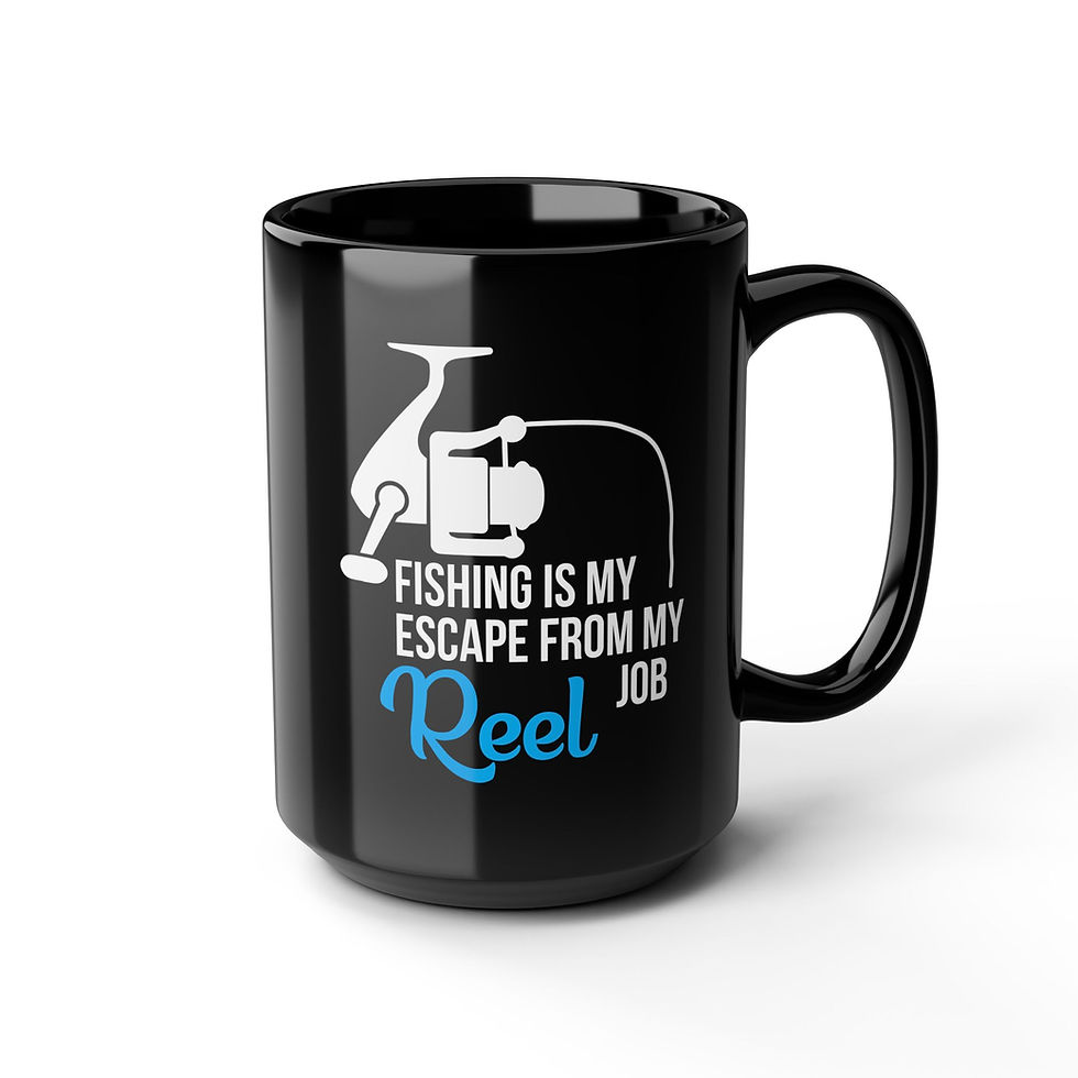 Fishing is my escape from my reel job