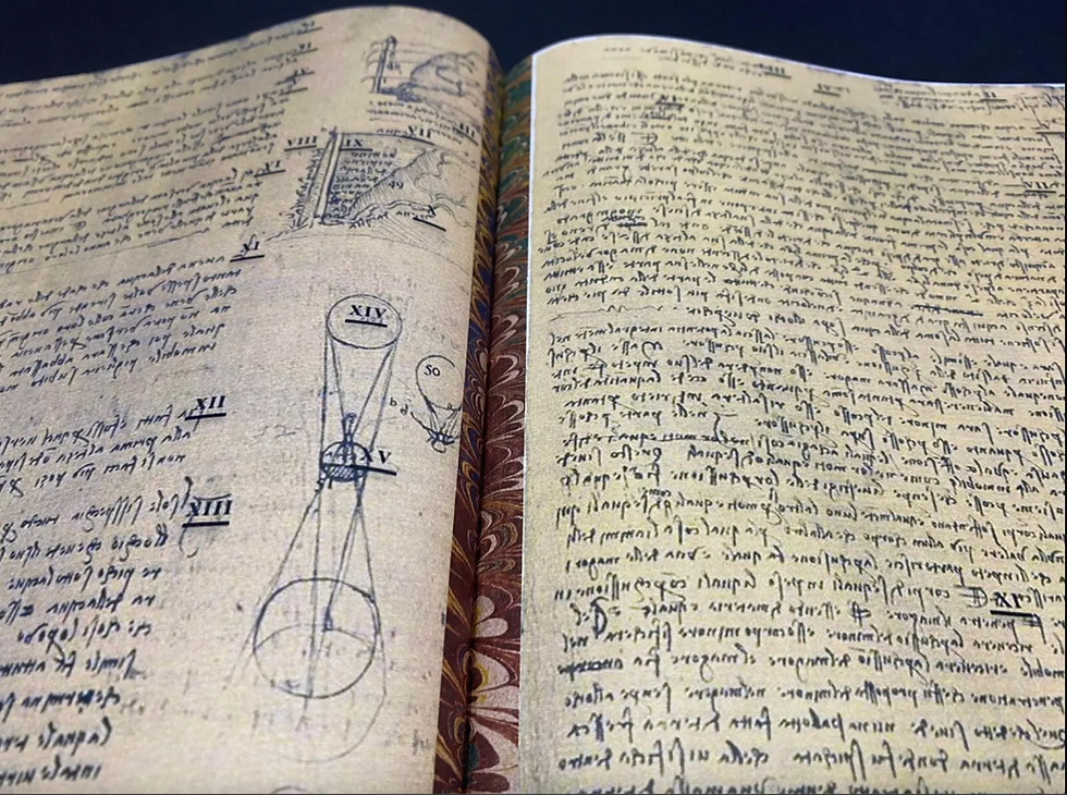 Thumbnail: Hammer Codex Leonardo Da Vinci Codex Leicester
