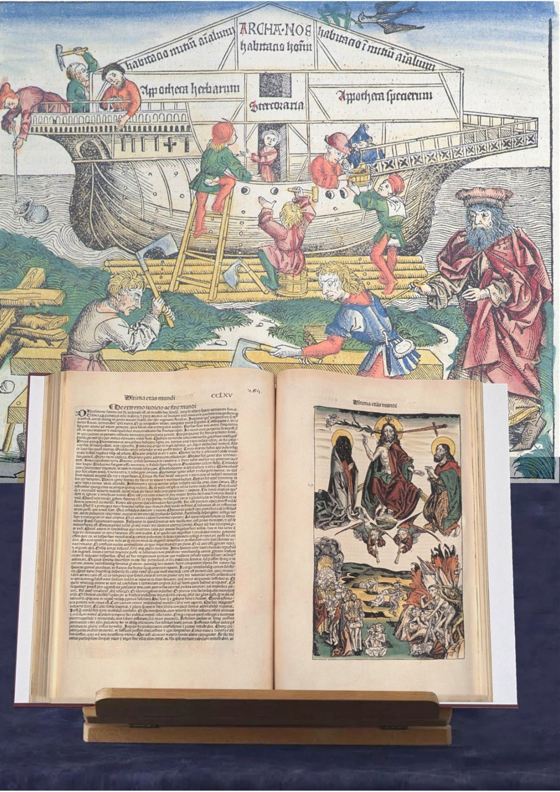 Carto-bibliography Liber Chronicarum The Nuremberg Chronicle  Facsimile  - Rare