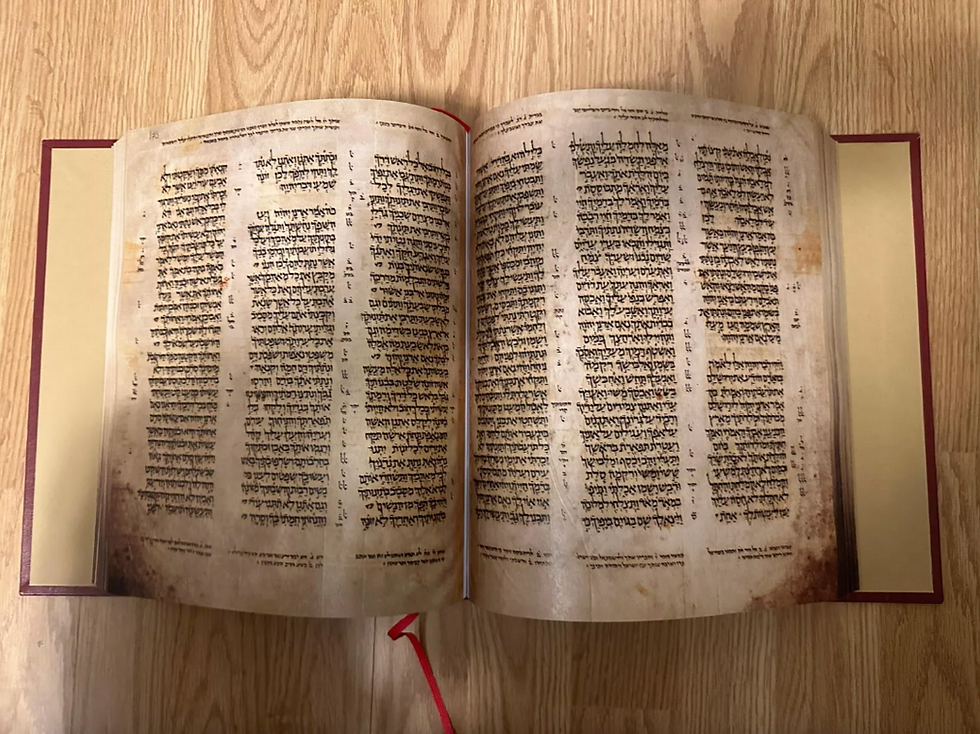 Thumbnail: Aleppo Codex Keter Aram Tzova