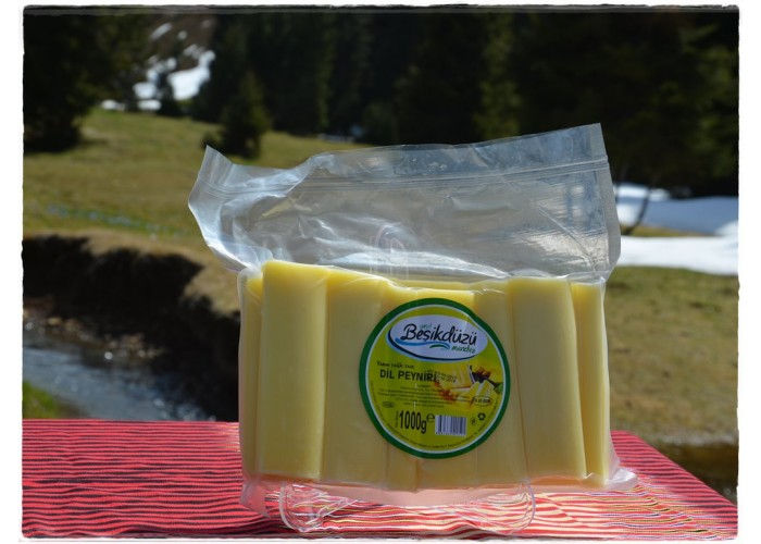 Küçük resim: YEŞİL BEŞİKDÜZÜ MANDIRA 1KG  DİL PEYNİRİ