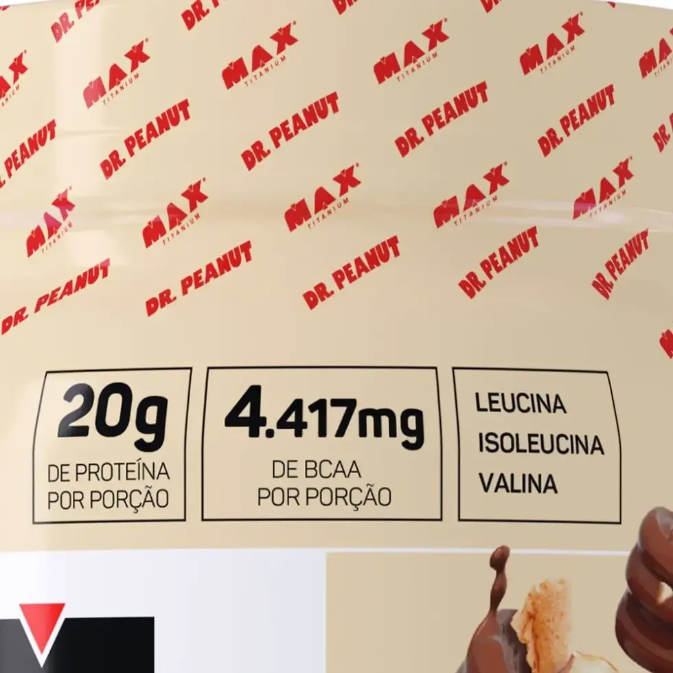 Miniatura: Whey 100% Dr. Peanut Paçoca 900g Max Titanium